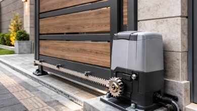 9 نمونه جک درب پارکینگ بی صدا کم تردد