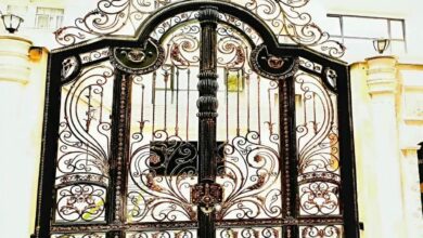 7 مدل درب حیاط شاسی سنگین