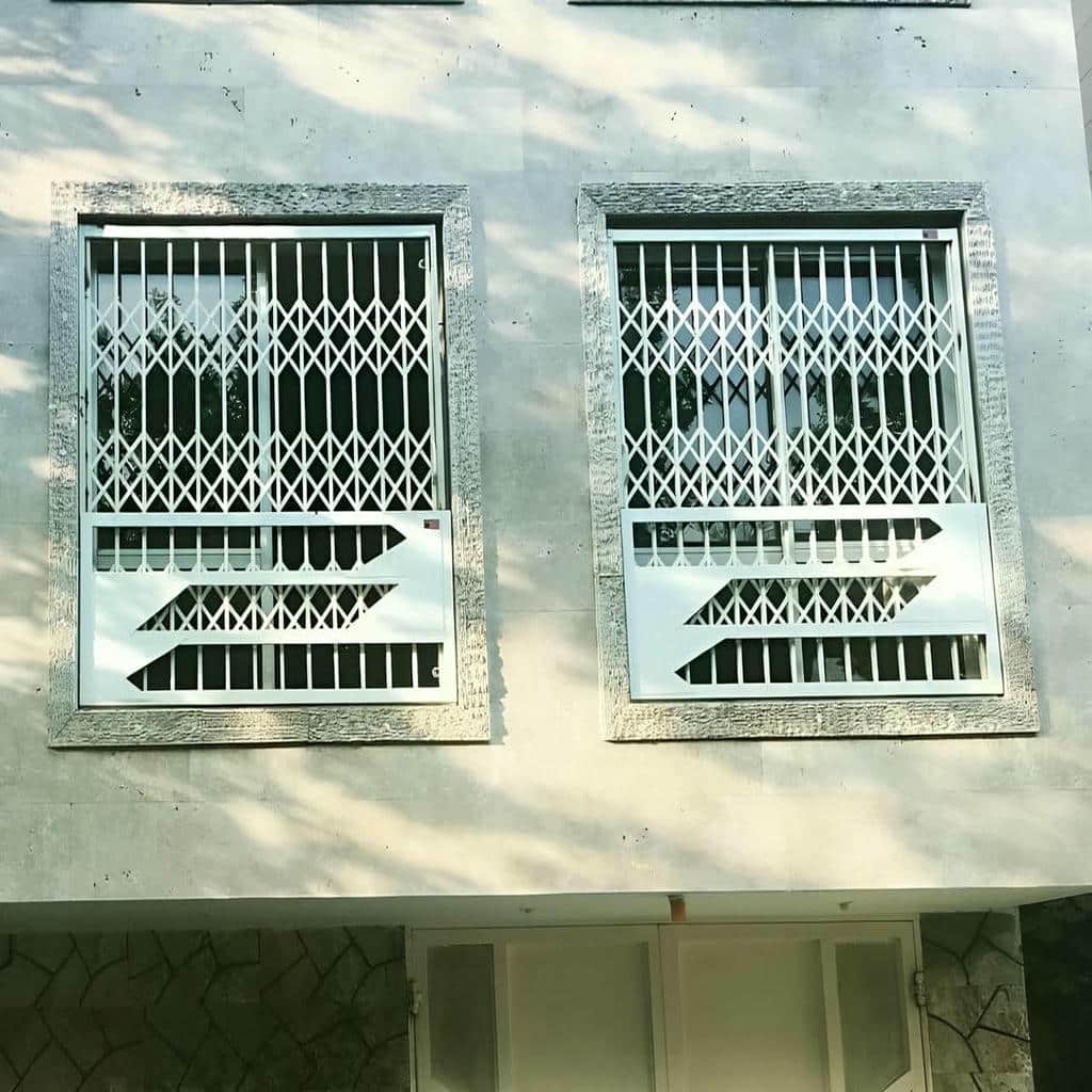 سفارش حفاظ پنجره متحرک کشویی با قفل ایمن و قاب مقاوم