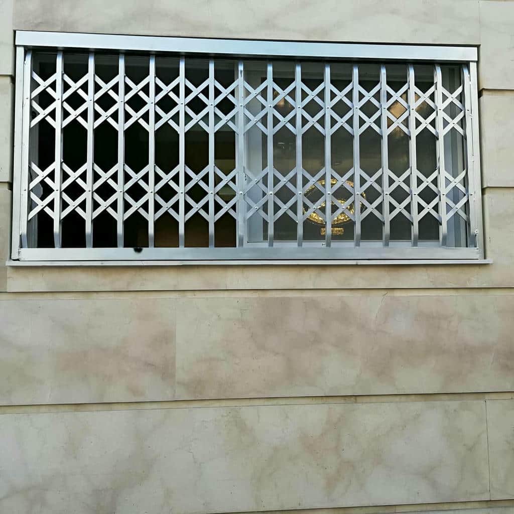 ساخت حفاظ پنجره متحرک کشویی با پروفیل آهنی مقاوم