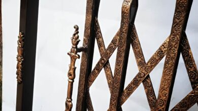 9 مدل حفاظ آکاردئونی ورودی مجتمع
