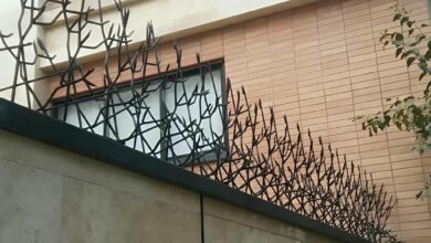 7 نمونه حفاظ آبشاری روی دیوار سنگی