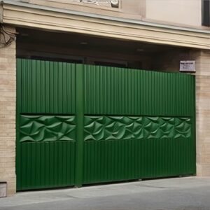 7 طرح درب حیاط برش لیزری هندسی