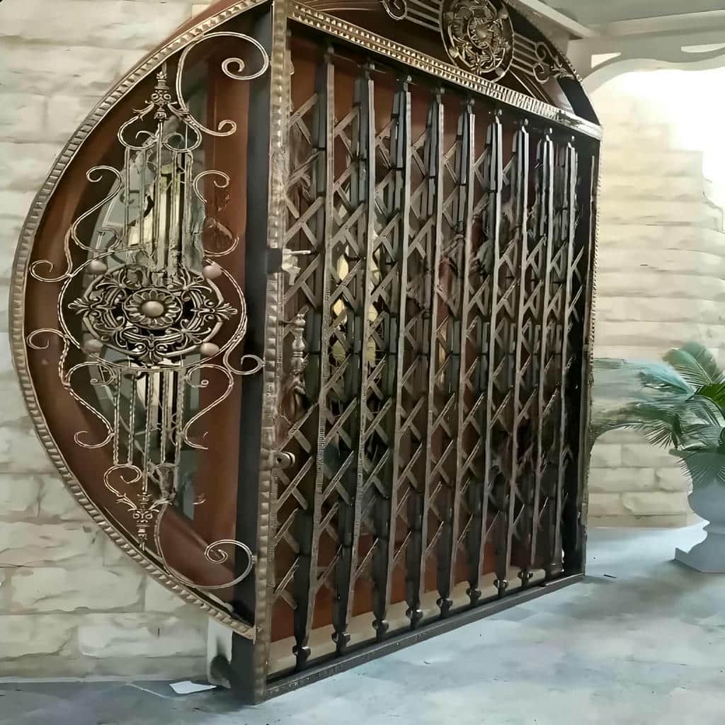 درب حفاظتی آپارتمان ورودی ساختمان