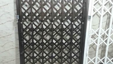 درب حفاظتی آپارتمان فلزی مدرن