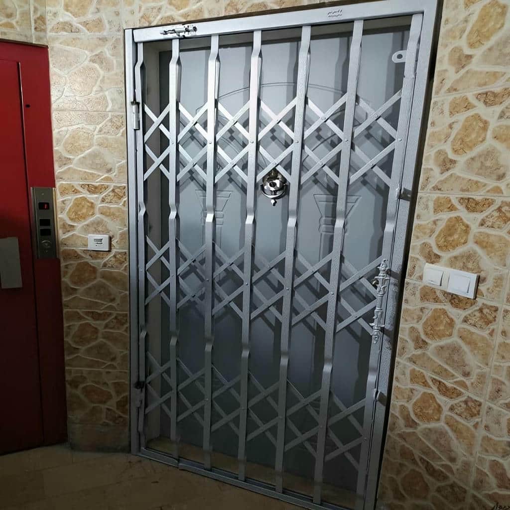 حفاظ متحرک ساختار فلزی متحرک ورودی