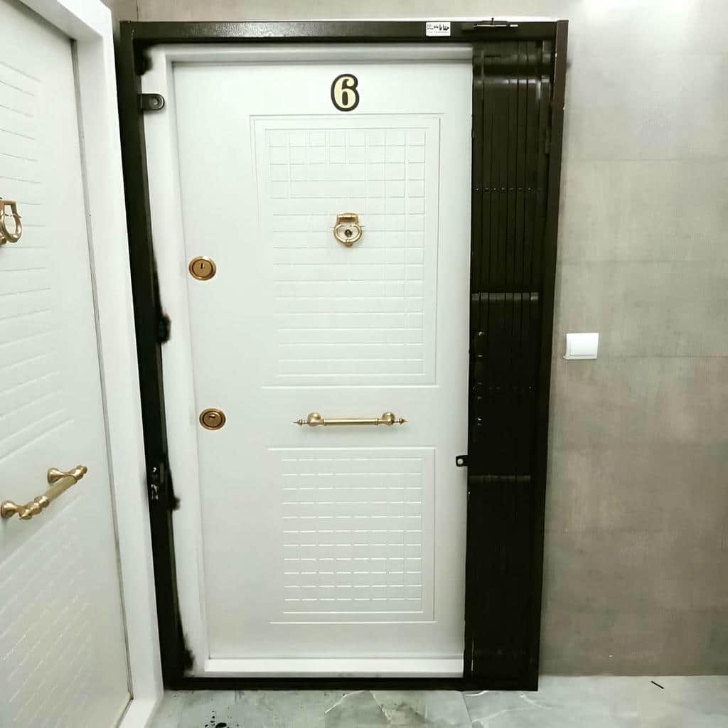 درب آکاردئونی باغ با قطعات حرکتی با کیفیت