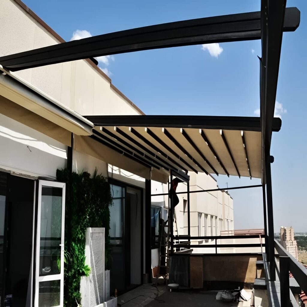 سایبان فول باکس ساختار بازویی