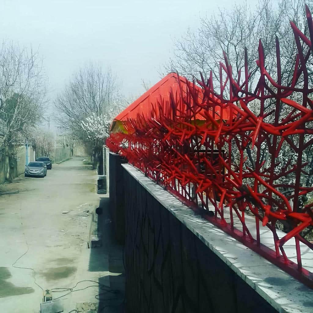 حفاظ شاخ گوزنی طرح اف با پوشش سطحی مقاوم حفاظ شاخ گوزنی طرح اف با پوشش سطحی مقاوم
