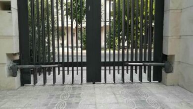 جک پارکینگی بازویی مناسب ورودی ویلای مدرن