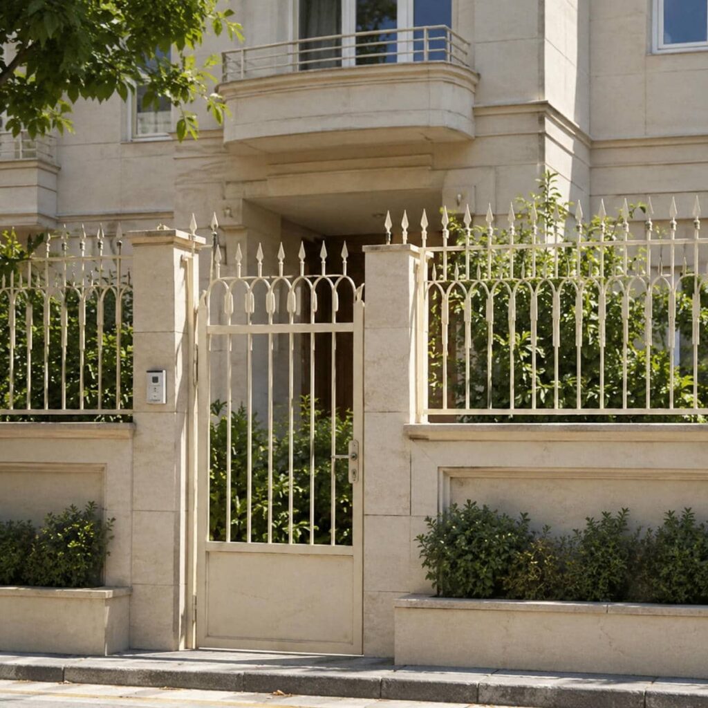 حفاظ دیوار حیاط مدل لیلیوم