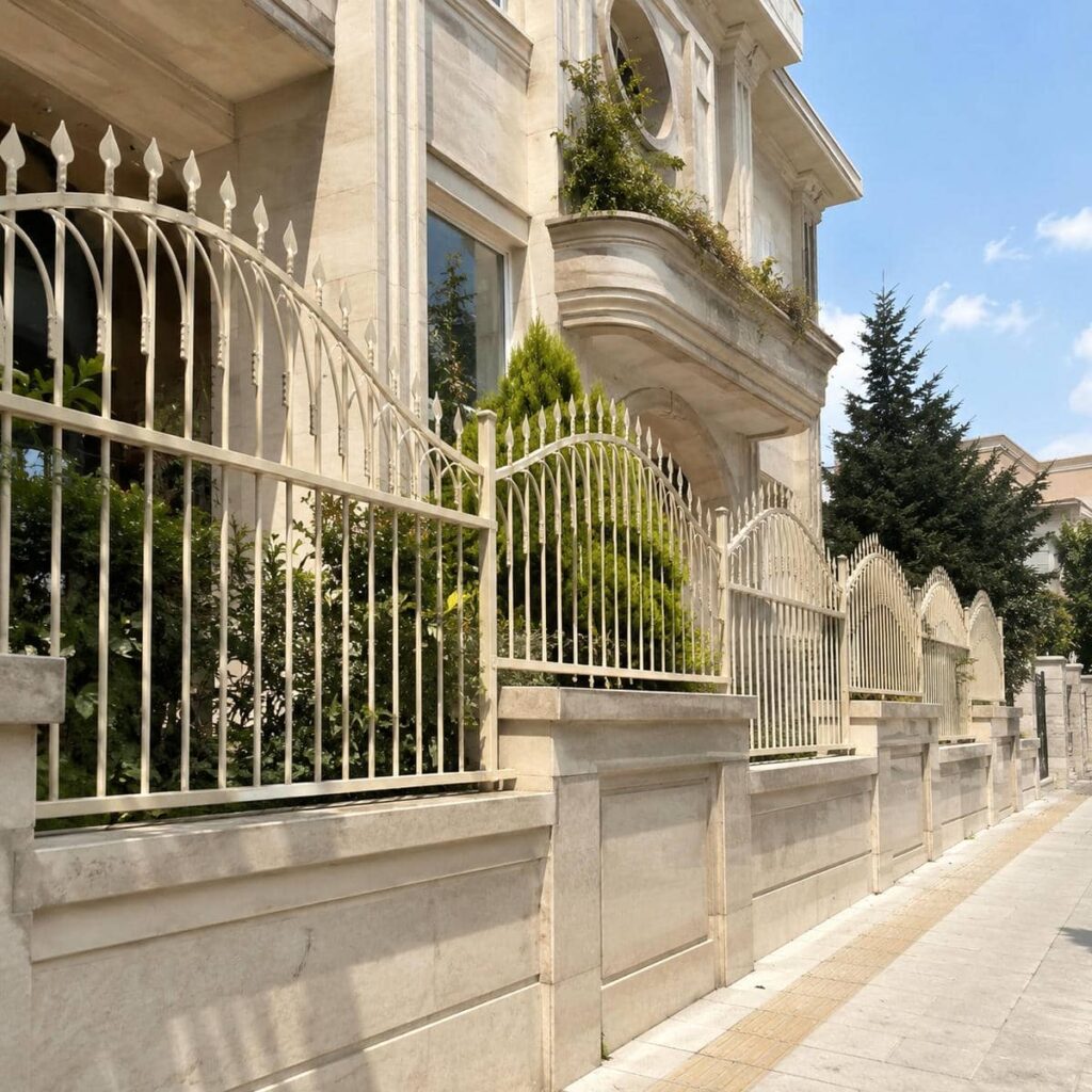 حفاظ فلزی دیوار با طراحی کاربردی