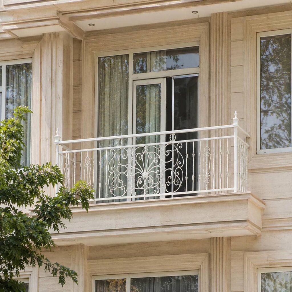 هندریل راه پله با پوشش مقاوم سطحی