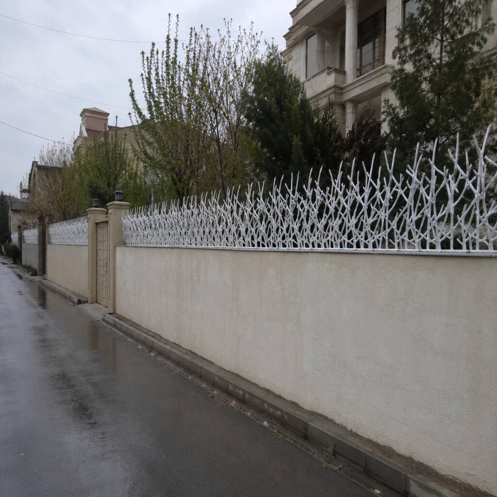 حفاظ شاخ گوزنی آبشاری مناسب نمای مدرن