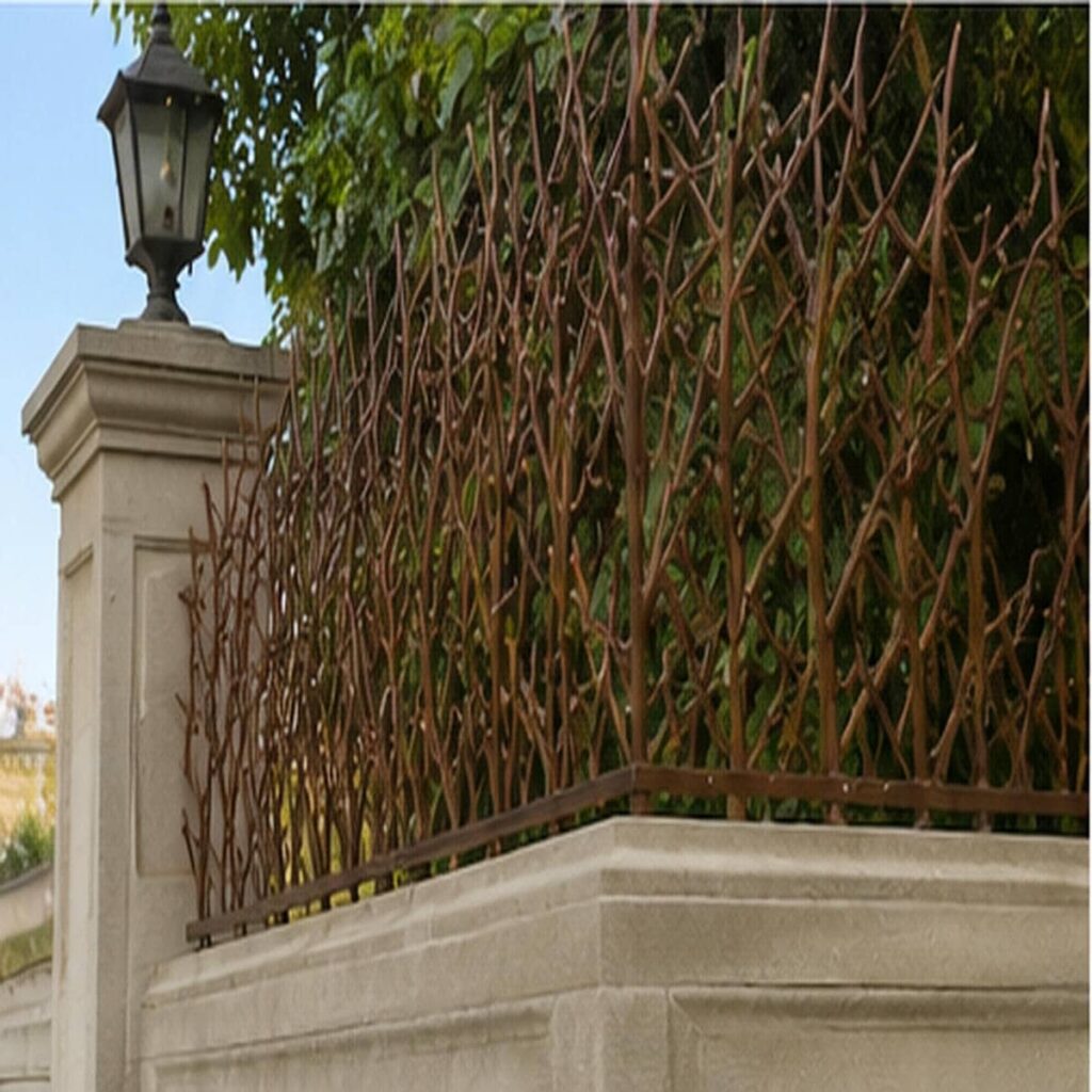 نمونه حفاظ دیوار رنگ طوسی روی دیوار پارکینگ