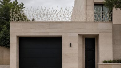حفاظ دیوار شاخ گوزنی متراکم در اردبیل