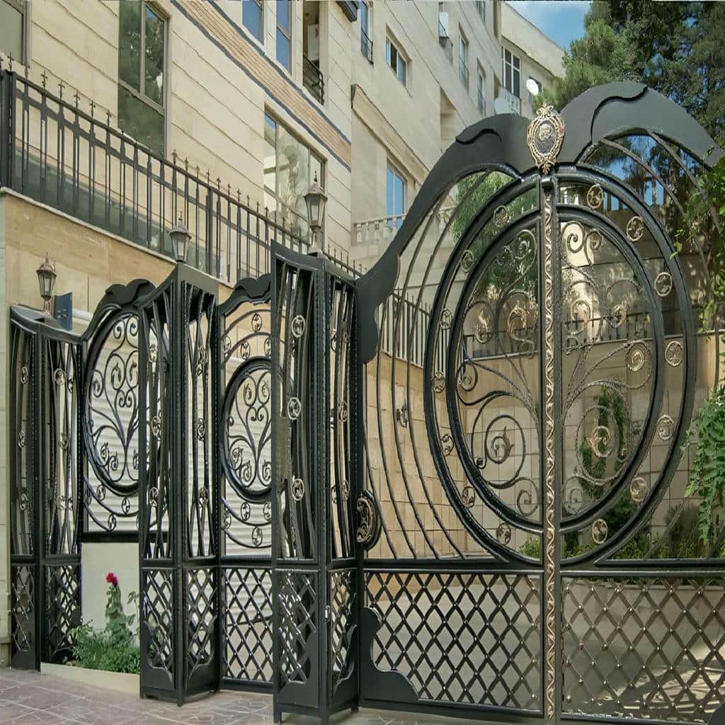 مرکز فروش درب حیاط با قفل ایمن در بیرجند و حومه